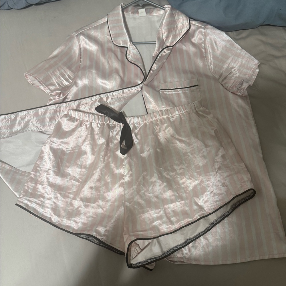 Pink Sayin PJ Set